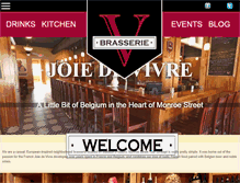 Tablet Screenshot of brasseriev.com